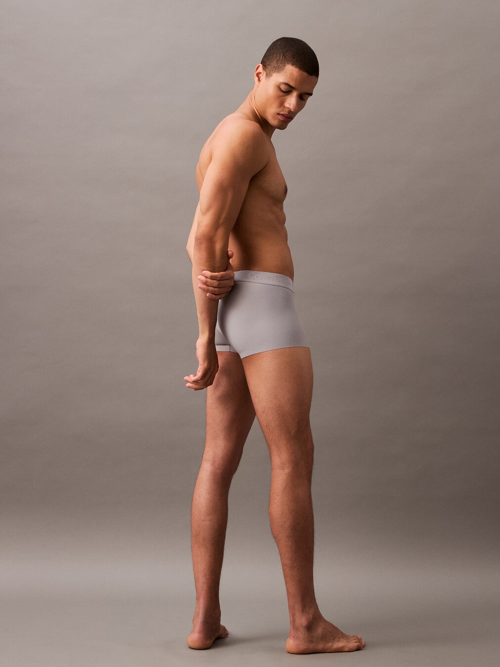 Men's CK Black Microfiber Stretch Draws