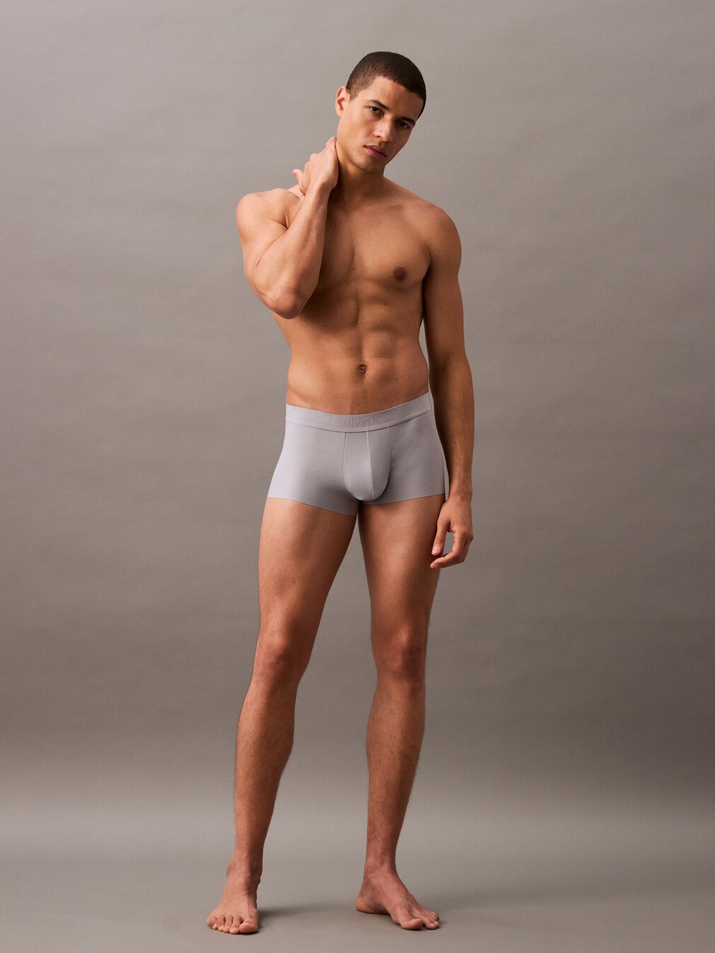 Men's CK Black Microfiber Stretch Draws