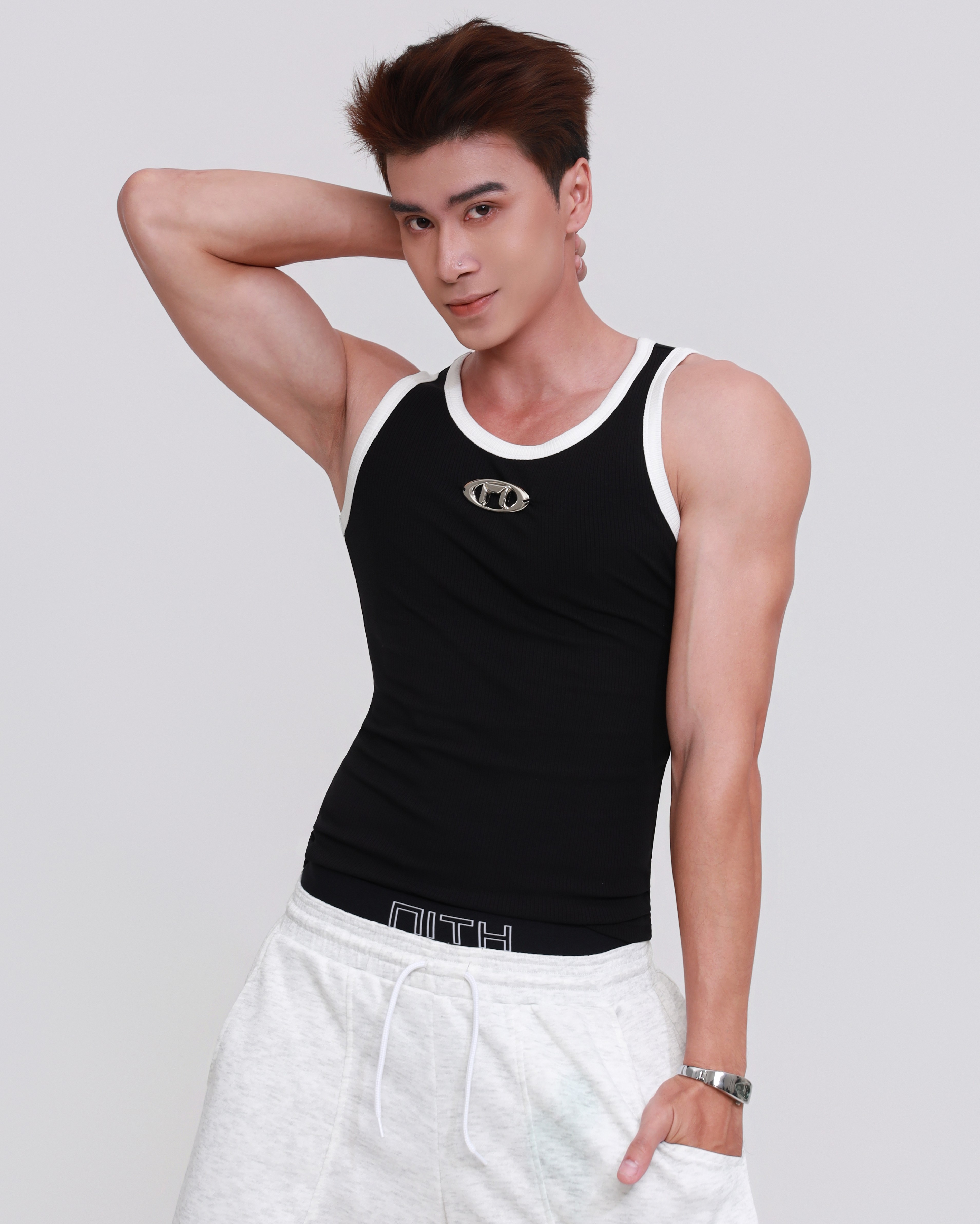 NITH Men’s Logo Chest Tank Top